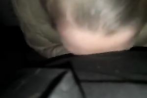 Filthy golden-haired is treating my inflexible rod like it's gold