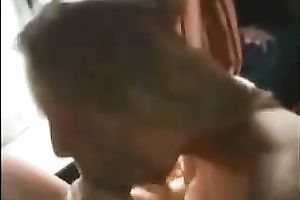 Skanky legal age teenager takes my veiny dick up her constricted anus