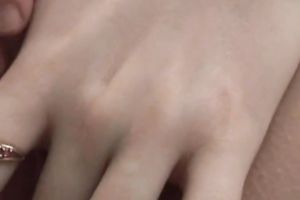 Boobalicious redhead hottie stretches her bawdy cleft lips