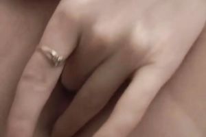 Boobalicious redhead hottie stretches her bawdy cleft lips