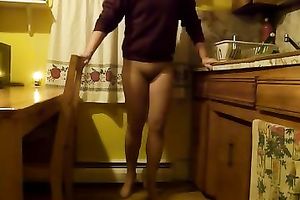 My sexually excited youthful white wife can't live without to cock out of pants