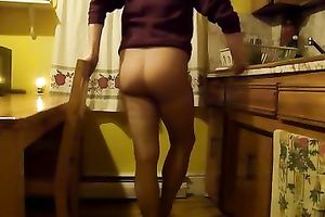 My sexually excited youthful white wife can't live without to cock out of pants