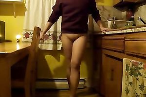 My sexually excited youthful white wife can't live without to cock out of pants
