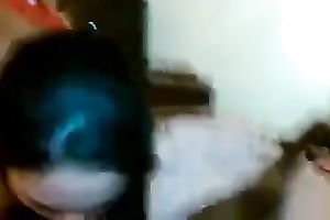 My black haired queen with large love bubbles knows how to go down on me