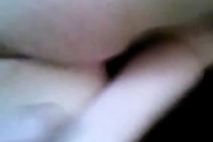 This corpulent trollop lets me play with her thick cunt