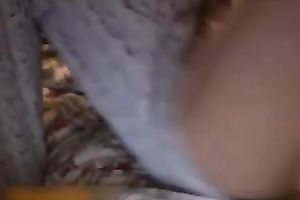 I like to stick the handle of my hairbrush in my soaked vagina