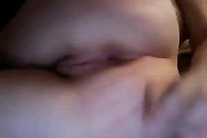 Stunning homemade solo with me fingering my slit and dark hole