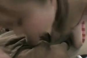 Pigtailed legal age teenager acquires face-fucked and facialed by me in POV movie