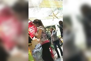 This sweetheart is charming and that ravishing bum of hers looks great in spandex