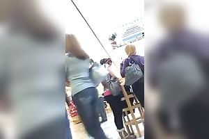 This sweetheart is charming and that ravishing bum of hers looks great in spandex