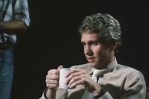 Super wicked secretary waits for her boss half stripped