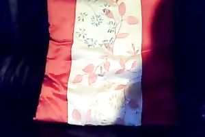 Chubby and breasty French aged woman masturbating on web camera