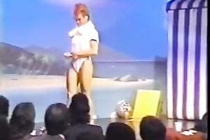 The hawt classic gals on the retro bikini contest topless