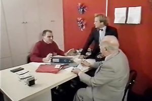 Cock hungry blondie loved to take that yummy and giant ramrod into her throat