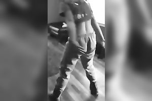 This neat babe with a good bum knows how to dance and look hawt doing it