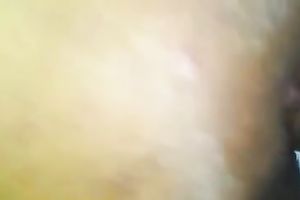 Shaved brown wet crack of my hawt hottie shoved and creampied