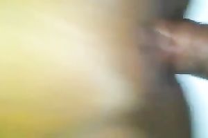 Shaved brown wet crack of my hawt hottie shoved and creampied