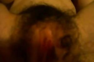 I could see my girlfriend tease her curly bawdy cleft for hours