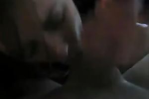 My amazing dark-haired GF sucks my wang like a pro