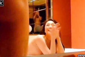 I came from my grueling work and took my slutwife right in the kitchen