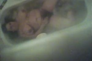 My breasty voracious girl masturbates her unshaved fur pie