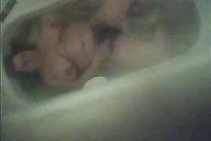 My breasty voracious girl masturbates her unshaved fur pie