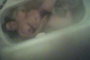 My breasty voracious girl masturbates her unshaved fur pie