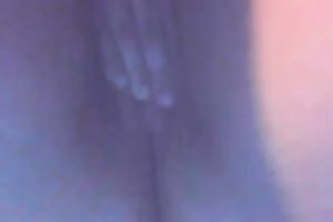 I love to rub my luscious pink muff in front of a camera