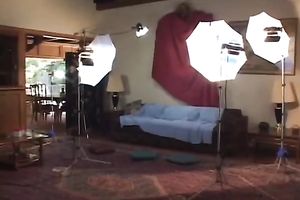 She has miniature titties but has as amazingly appetizing a-hole