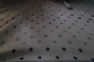 Masturbating with an electric toothbrush on homemade clip