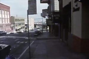 Two stunning brunettes favor every other with cunni in retro movie