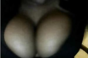 Wonderful web camera solo with my swarthy ex GF kneading her large mambos