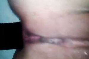 Black shlong reaming white juicy taut cookie on camera