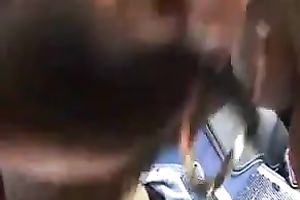Busty Spanish dong loving bitch gives me head on POV episode