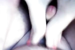 My enchanting helpful wifey favours me with a great footjob