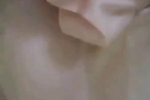 My Japanese girlfriend in the nurse uniform masturbating