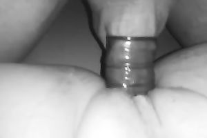 Happy face of my hubby when this guy was fucking me in missionary position