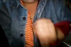 Love the smack of large dark pecker in the car after party