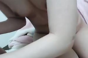 My barefaced Japanese GF has a love tunnel that has seen a lot of act
