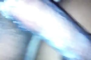 The dark dick of my boyfriend is all creamy during good fuck