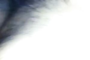 The dark dick of my boyfriend is all creamy during good fuck