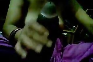 Spoiled Indian housewife with large love melons knows how to give great head