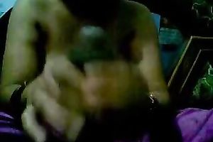 Spoiled Indian housewife with large love melons knows how to give great head