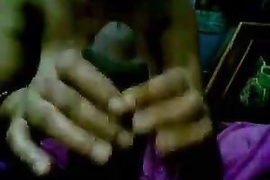 Spoiled Indian housewife with large love melons knows how to give great head