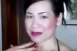 Slender Asian mother I'd like to fuck with large milk shakes is giving me a astonishing blow job