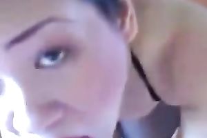 Slender Asian mother I'd like to fuck with large milk shakes is giving me a astonishing blow job