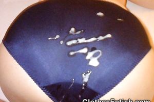 GFs Get Cumshots on their Clothes!