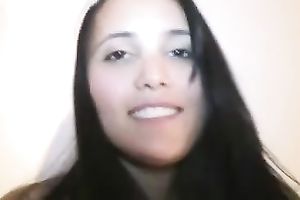 Bonerrific Latina coed teenies give me lesbo show in hotel