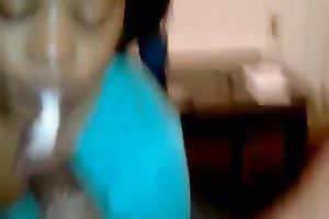 Chocolate nympho treats my dark dong like an ice jism cone