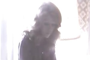 A concupiscent chap lets a blond and a dark brown engulf and ride his dick